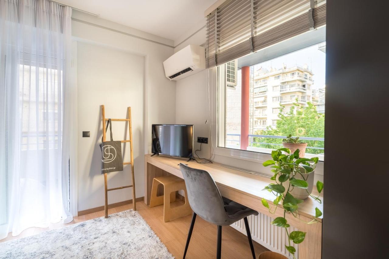 Urban Suites- Helexpo Thessaloníki Luaran gambar